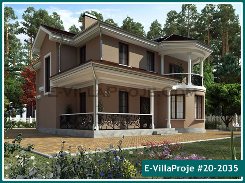 KCE-20.2035 214 m² hafif çelik ev mimari görselleştirmesi