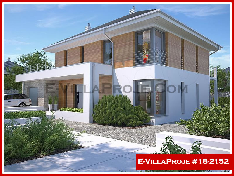KCE-18716 214 m² hafif çelik ev mimari görselleştirmesi