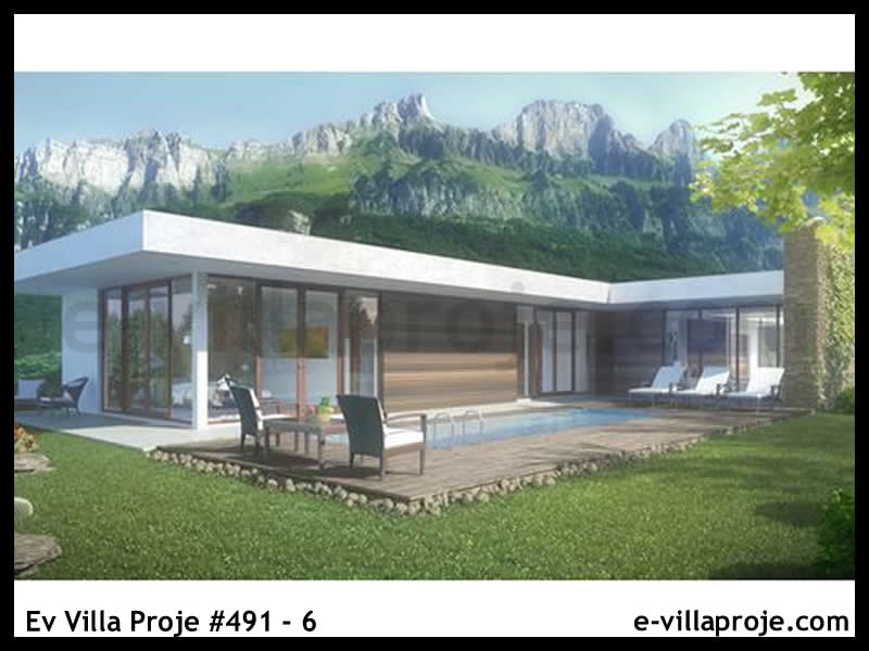 KCE-491.6 215 m² hafif çelik ev mimari görselleştirmesi