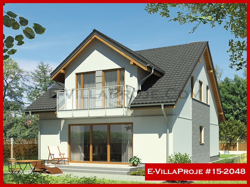 KCE-15.2048 216 m² hafif çelik ev mimari görselleştirmesi