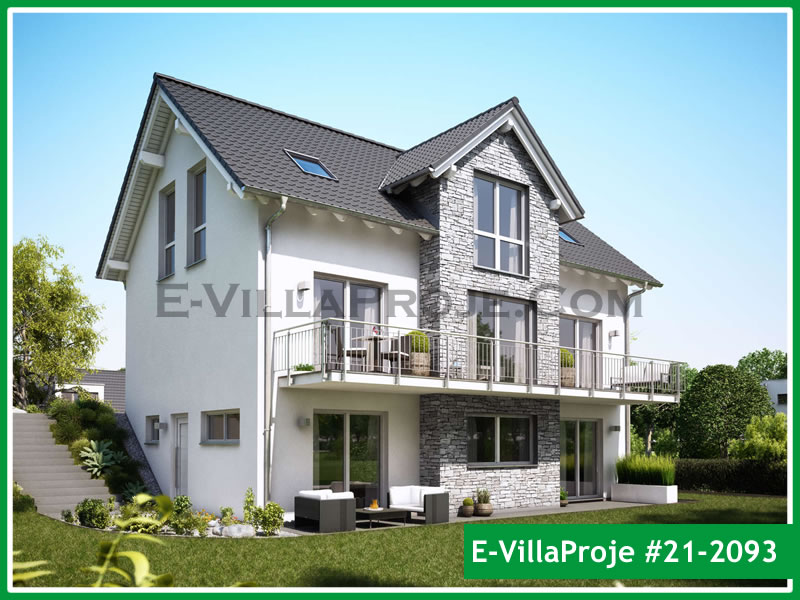KCE-21.2093 217 m² Kıbrıs hafif çelik ev mimari görselleştirmesi