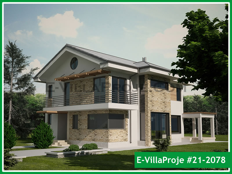 KCE-21.2078 218 m² hafif çelik ev mimari görselleştirmesi