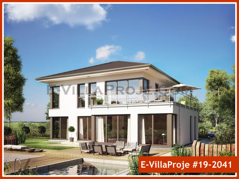 KCE-19.2041 219 m² hafif çelik ev mimari görselleştirmesi