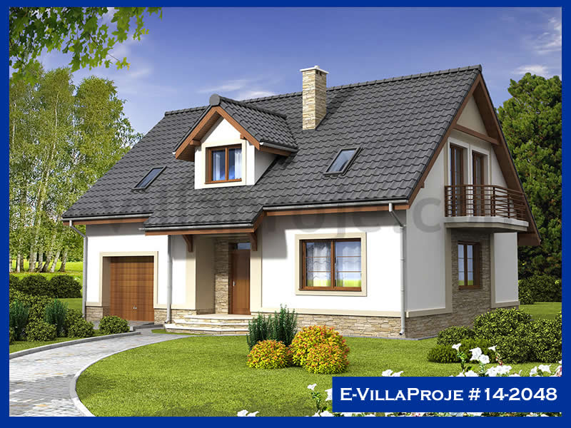 KCE-6639 220 m² hafif çelik ev mimari görselleştirmesi