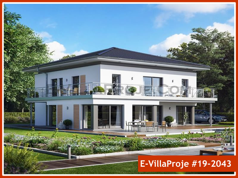 KCE-19.2043 221 m² hafif çelik ev mimari görselleştirmesi