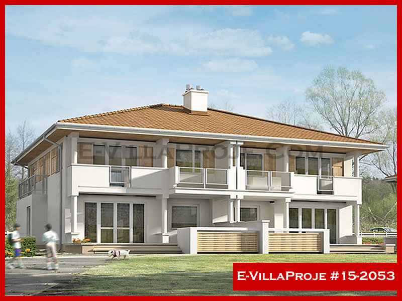KCE-15.2053 221 m² hafif çelik ev mimari görselleştirmesi