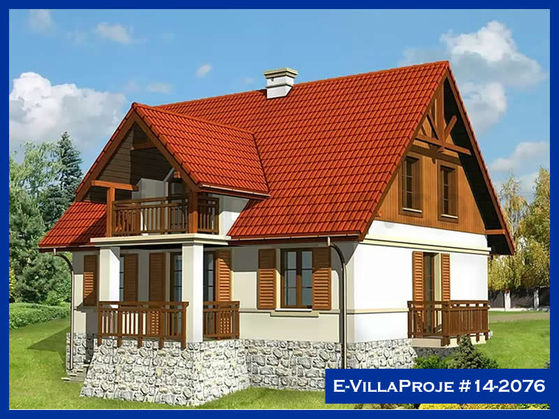 KCE-14.2076 223 m² hafif çelik ev mimari görselleştirmesi