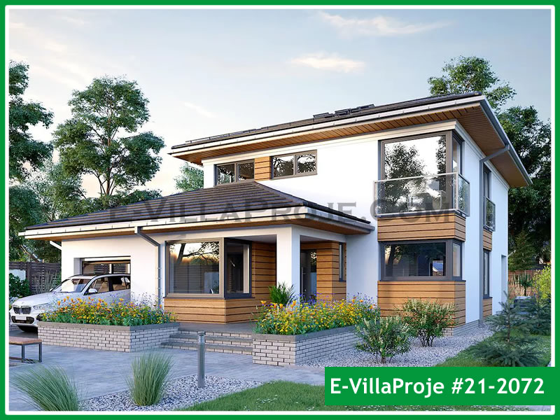 KCE-21.2072 223 m² hafif çelik ev mimari görselleştirmesi