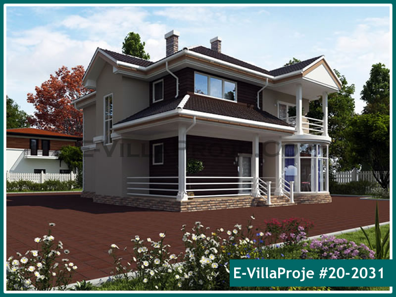KCE-20.2031 224 m² hafif çelik ev mimari görselleştirmesi