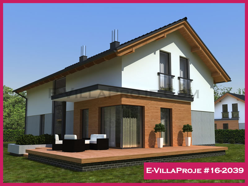 KCE-16.2039 224 m² hafif çelik ev mimari görselleştirmesi