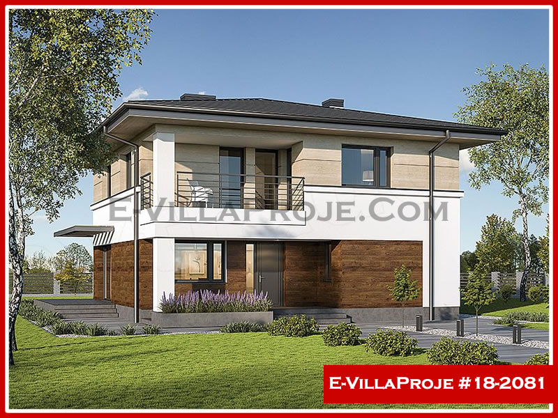 KCE-18.2081 224 m² hafif çelik ev mimari görselleştirmesi