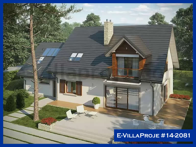 KCE-14.2081 226 m² hafif çelik ev mimari görselleştirmesi