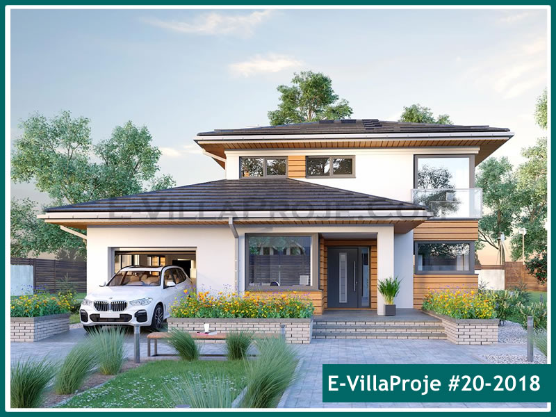 KCE-20.2018 227 m² hafif çelik ev mimari görselleştirmesi