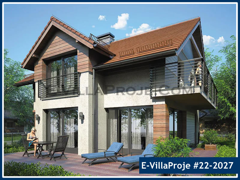 KCE-22.2027 228 m² hafif çelik ev mimari görselleştirmesi