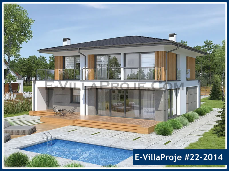 KCE-22.2014 228 m² hafif çelik ev mimari görselleştirmesi