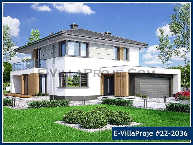 KCE-22.2036 228 m² hafif çelik ev mimari görselleştirmesi