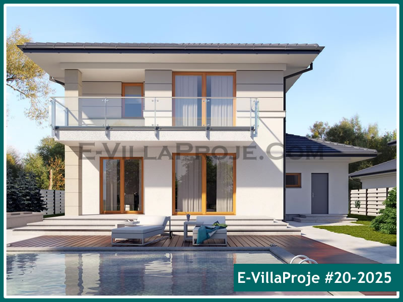 KCE-20.2025 229 m² hafif çelik ev mimari görselleştirmesi