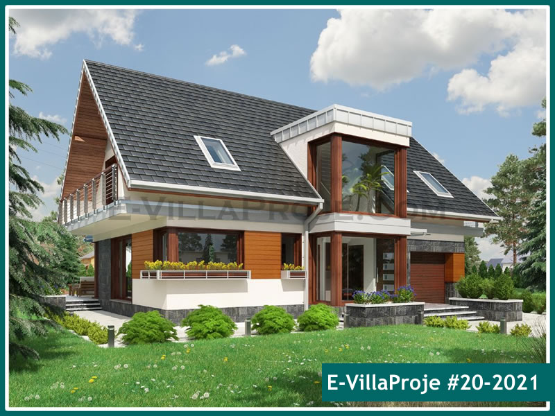 KCE-20.2021 230 m² hafif çelik ev mimari görselleştirmesi