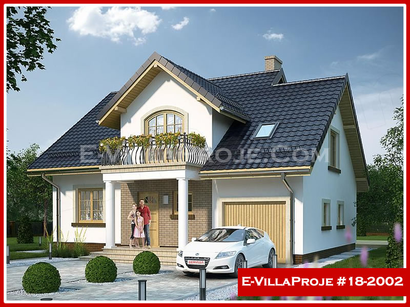KCE-18.2002 231 m² hafif çelik ev mimari görselleştirmesi