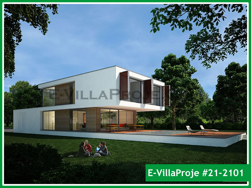 KCE-21.2101 233 m² hafif çelik ev mimari görselleştirmesi