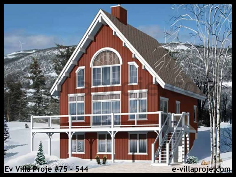 KCE-75.544 233 m² hafif çelik ev mimari görselleştirmesi