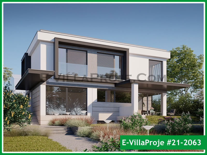 KCE-21.2063 234 m² hafif çelik ev mimari görselleştirmesi