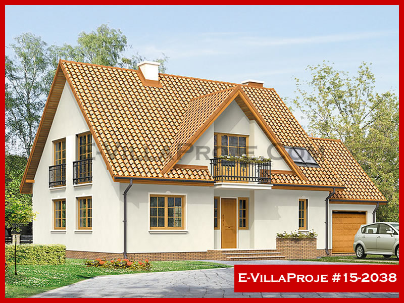 KCE-15.2038 235 m² hafif çelik ev mimari görselleştirmesi