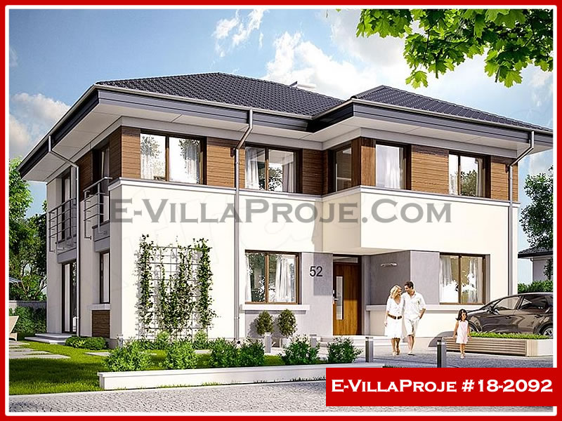 KCE-18.2092 235 m² hafif çelik ev mimari görselleştirmesi
