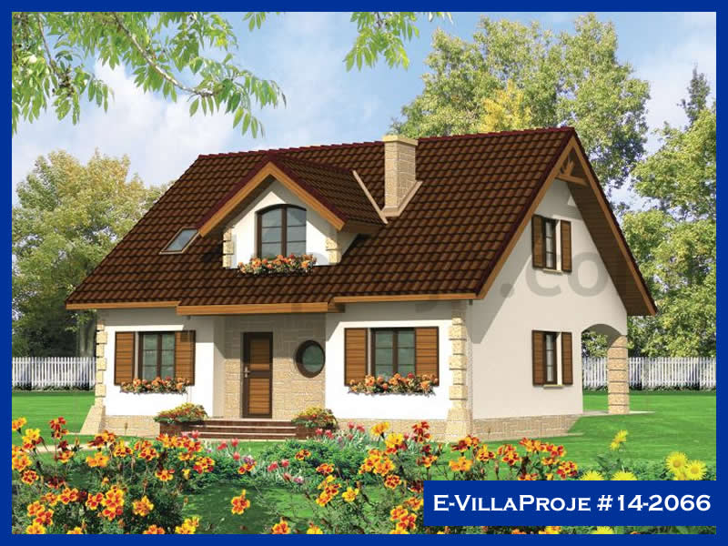 KCE-14.2066 236 m² hafif çelik ev mimari görselleştirmesi