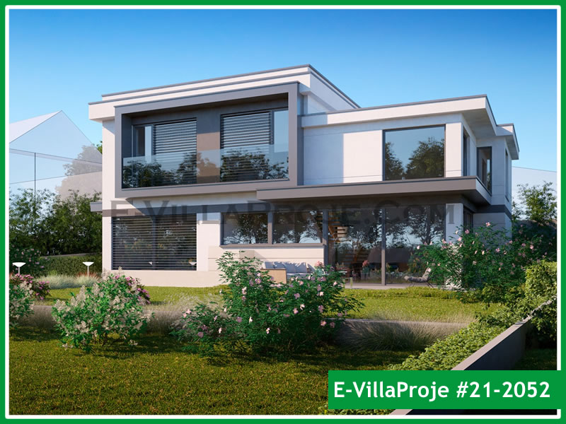KCE-21.2052 236 m² hafif çelik ev mimari görselleştirmesi