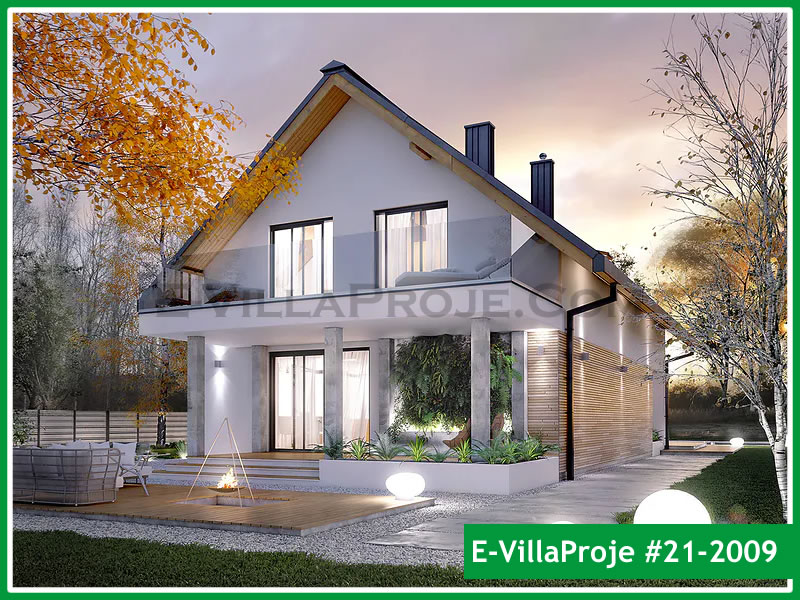 KCE-21.2009 237 m² hafif çelik ev mimari görselleştirmesi