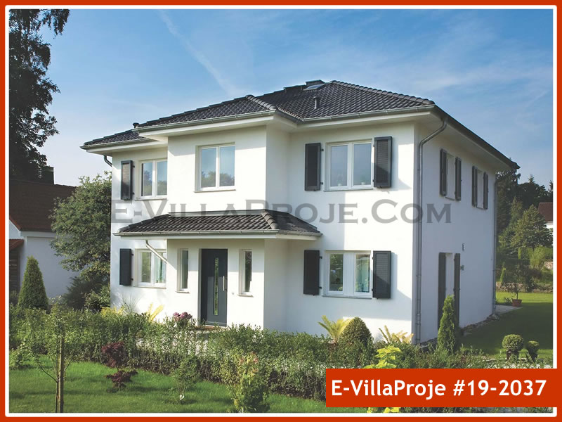 KCE-19.2037 238 m² hafif çelik ev mimari görselleştirmesi