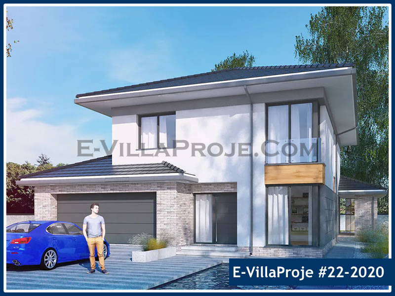 KCE-22.2020 238 m² hafif çelik ev mimari görselleştirmesi
