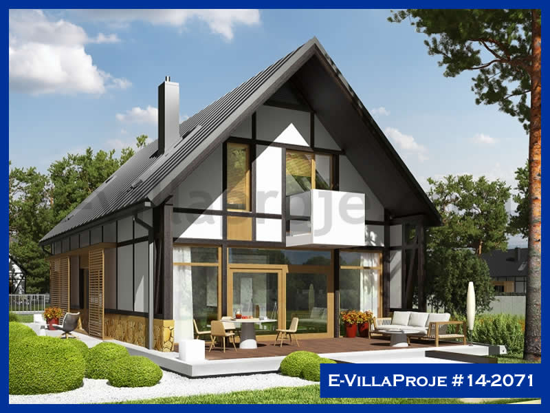 KCE-14.2071 240 m² hafif çelik ev mimari görselleştirmesi