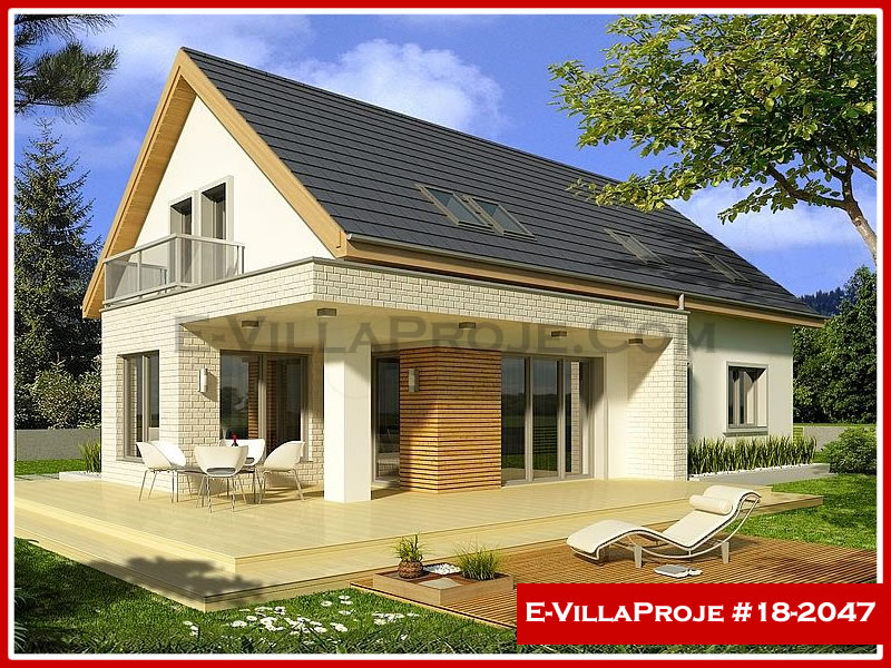 KCE-18.2047 240 m² hafif çelik ev mimari görselleştirmesi