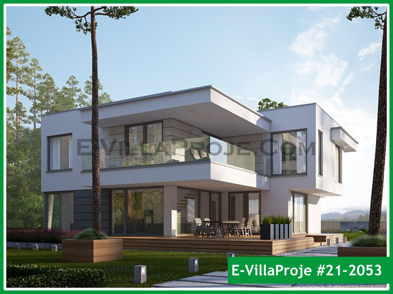 KCE-21.2053 241 m² hafif çelik ev mimari görselleştirmesi