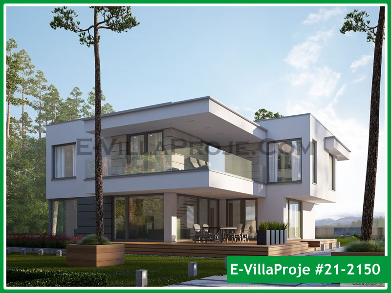 KCE-21.2150 241 m² hafif çelik ev mimari görselleştirmesi
