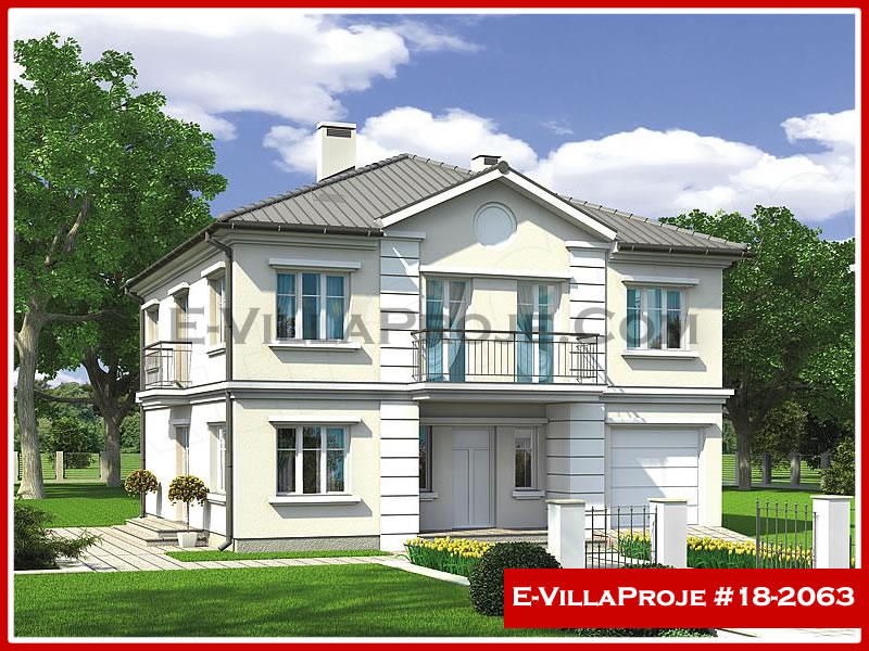 KCE-16834 241 m² hafif çelik ev mimari görselleştirmesi