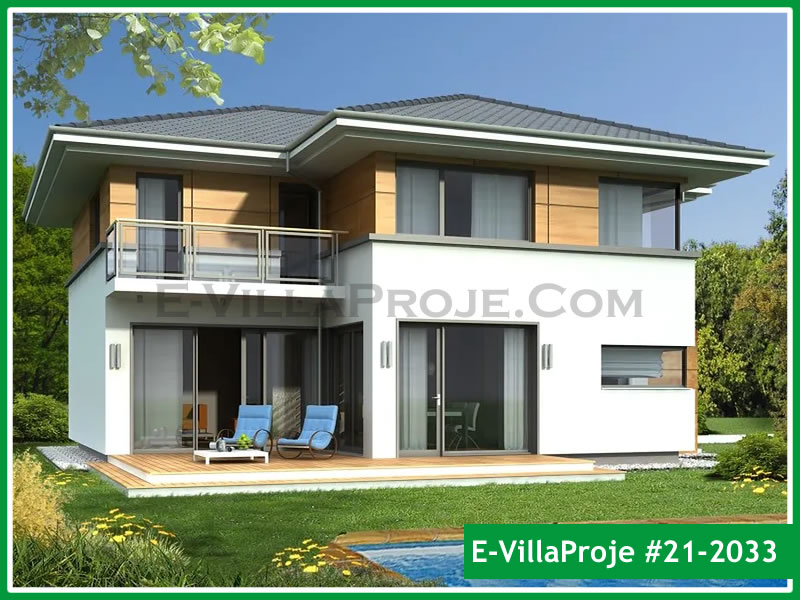 KCE-21.2033 245 m² hafif çelik ev mimari görselleştirmesi