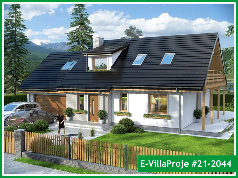 KCE-21.2044 246 m² hafif çelik ev mimari görselleştirmesi