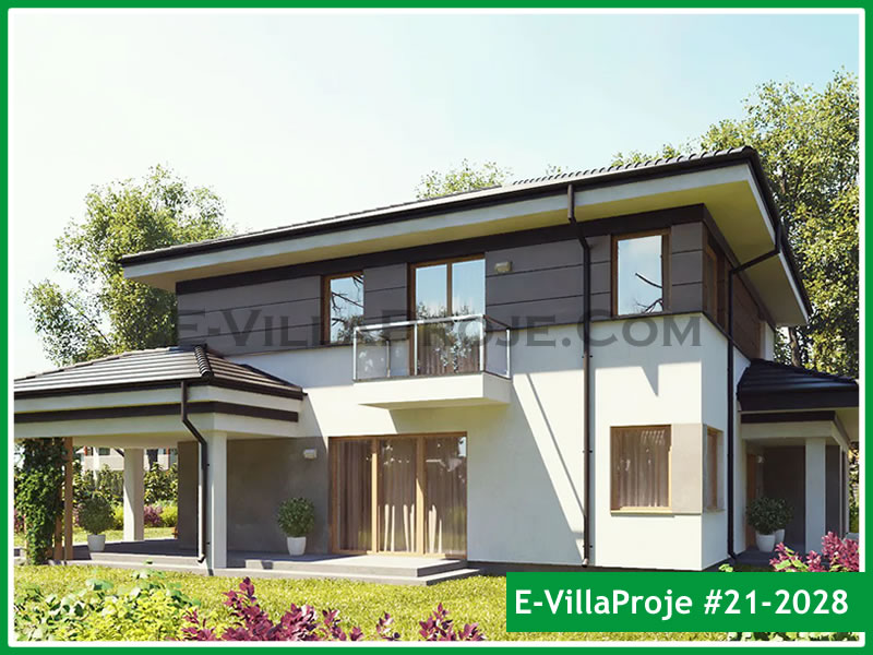 KCE-21.2028 247 m² hafif çelik ev mimari görselleştirmesi