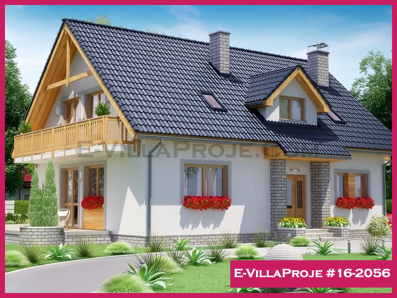 KCE-16.2056 247 m² hafif çelik ev mimari görselleştirmesi