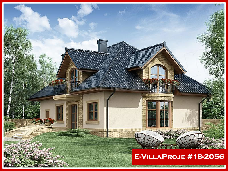 KCE-18.2056 248 m² hafif çelik ev mimari görselleştirmesi