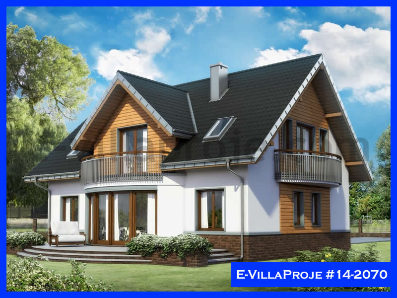 KCE-14.2070 248 m² hafif çelik ev mimari görselleştirmesi