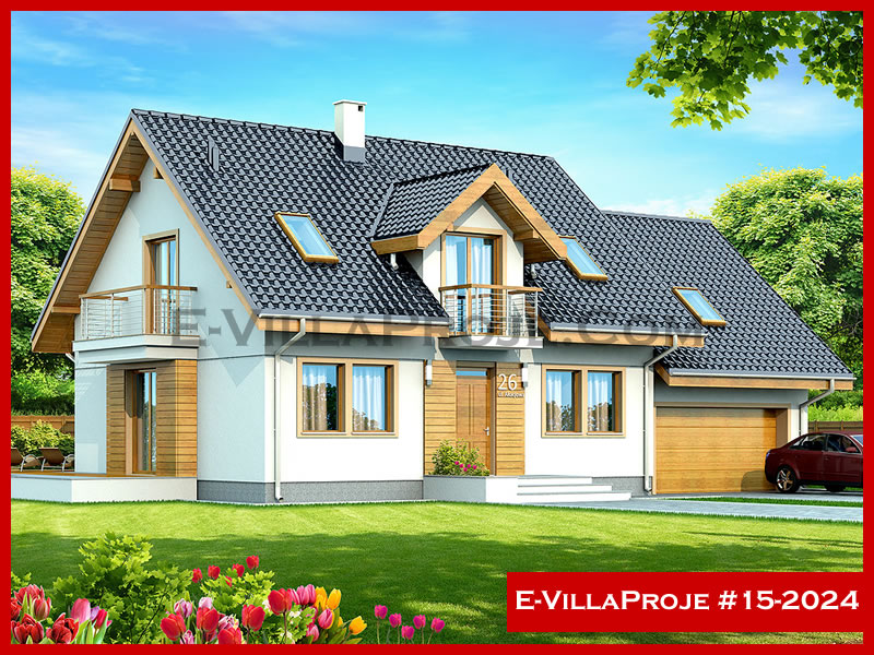 KCE-15.2024 249 m² hafif çelik ev mimari görselleştirmesi