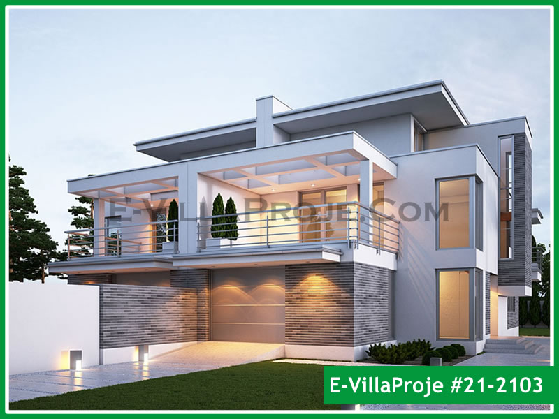 KCE-27489 249 m² Kıbrıs hafif çelik ev mimari görselleştirmesi
