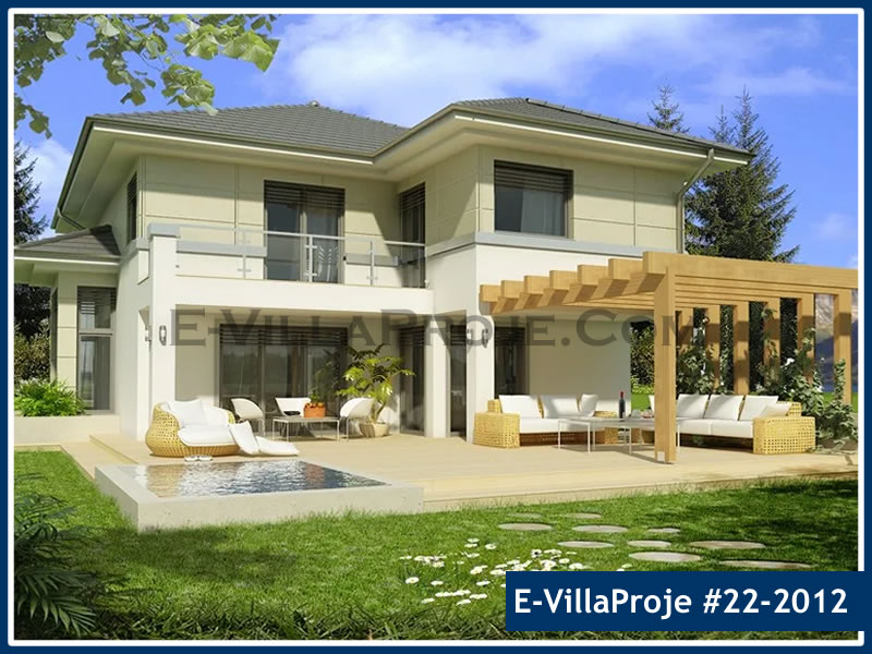 KCE-22.2012 251 m² hafif çelik ev mimari görselleştirmesi