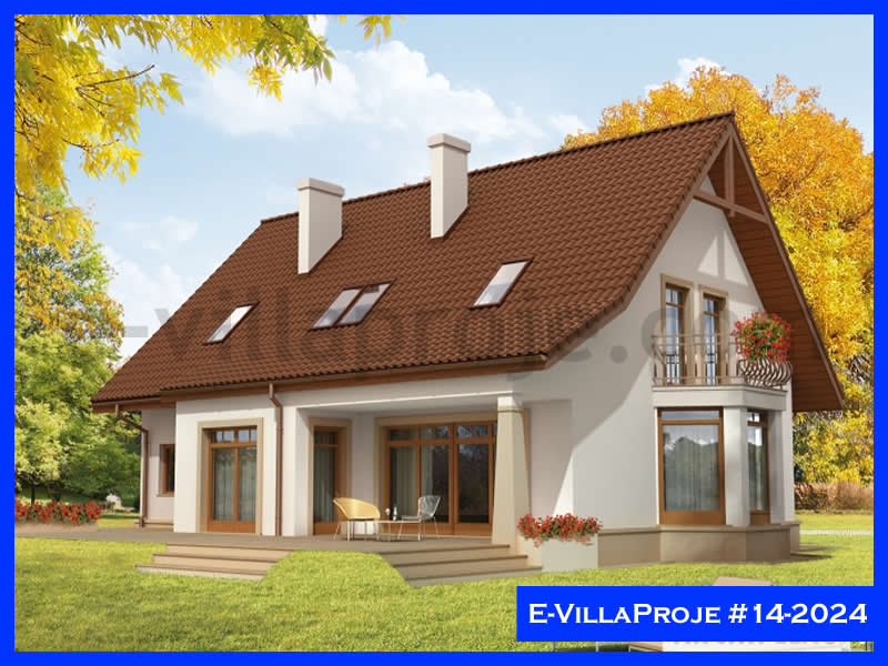 KCE-6186 252 m² hafif çelik ev mimari görselleştirmesi