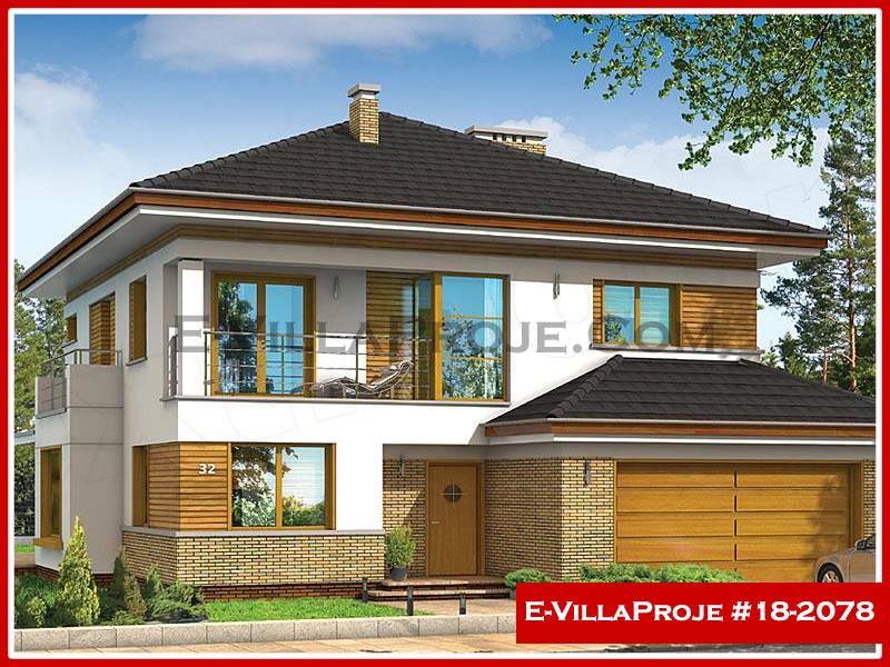 KCE-18.2078 252 m² hafif çelik ev mimari görselleştirmesi