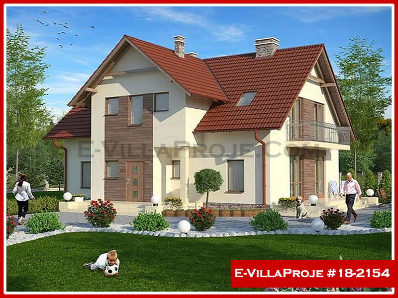 KCE-18764 254 m² hafif çelik ev mimari görselleştirmesi